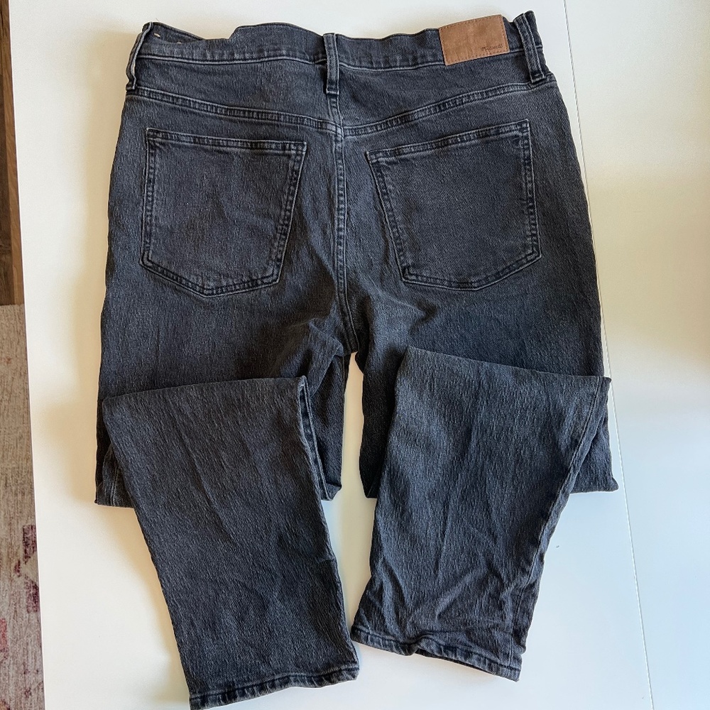 Madewell Perfect Vintage Jean, Black, Size 31